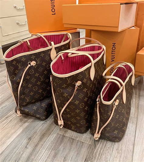 lv neverfull bag red inside|Lv Neverfull bag sizes.